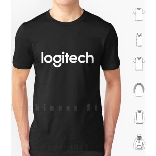 Logitech Logo Merchandise T Shirt DIY Cotton Big Size S-6xl Logitech Logo Logitech Logo Gift Logitech Logo Merchandise