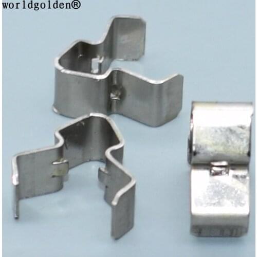 Worldgolden 100pcs auto metal Iron Clip for Honda