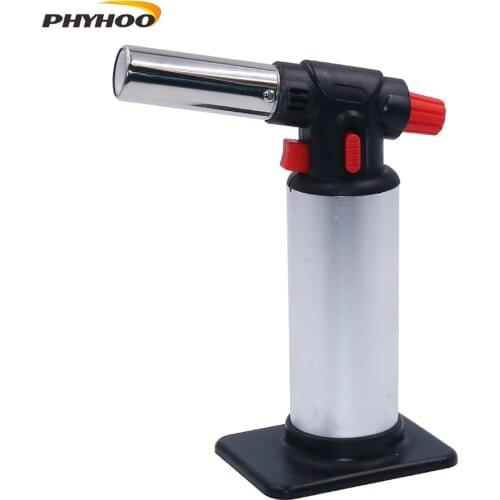 Miniature Self-Igniting Butane Micro torch for home and kitchen Adjustable flame Safety Lock 5000S