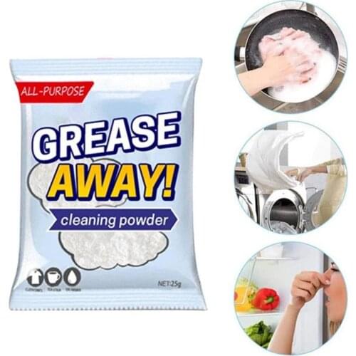Greaseaway Powder Cleaner Multifunctional Cleaning Powder Cleaning Powder Sachet home cleaning for ultrasonic cleaner