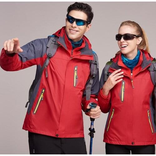 Mens Windbreaker Windproof Jacket Womens Ski Suit Outdoor Camping Trekking Climbing Coat Waterproof
