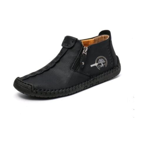 Winter mens ankle boots outdoor leisure work boots mens Martens