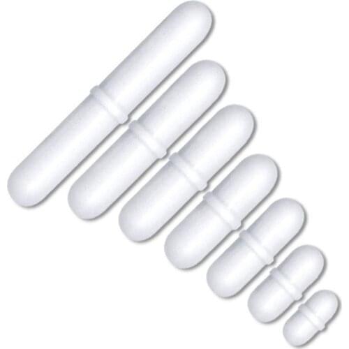 Magnetic Stir Bar Set,7pcs Lab Type-B Mixed Size PTFE Magnetic Stirrer Mixer Stir Bars