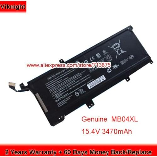 Genuine 15.4V 3470mAh MBO4XL MB04XL Battery for HP ENVY x360 m6 HSTNN-UB6X 843538-541 844204-850 TPN-W119 TPN-W120