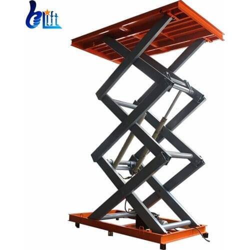 Scissor Lift Tire For Car Hidraulic Warehouse Lift Hydraulic Lifter