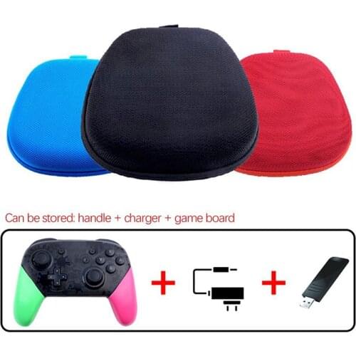 Shockproof Travel EastVita EVA Hard Carrying Pouch Cover Zipper Bag for PS3 SWITCH XBOX ONE and X Controller Black Blue Red