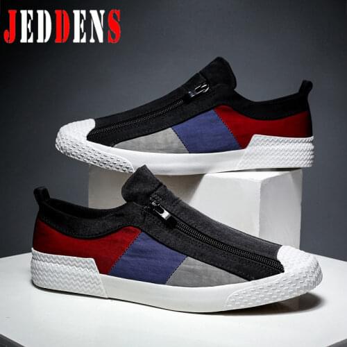 Slip-on Men Shoe Canvas Mens Sneakers Fashion Black Shoes Summer Ultralight Walking Shoes Outdoor Anti-skidding Casual Shoe M2