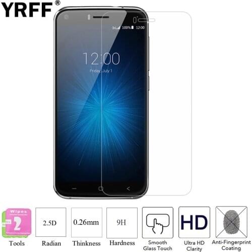2PCS 0.26mm 9H Premium Tempered Glass Protective Screen Protector Film For UMI E Max London Max Free Tools