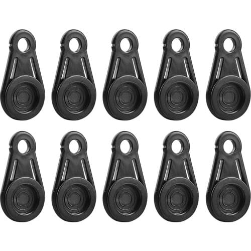 10pcs Sunshade Net Tent Clip Garden Tools Greenhouse Shade Cloth Fix Clamp Plastic Outdoor Campping Tent Hiking Tarp Clip