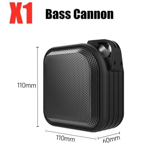 TWS Wireless Bluetooth Speaker IPX7 Waterproof Shower Speaker Portable Column for Computer Super Bass 12 hours Music Center