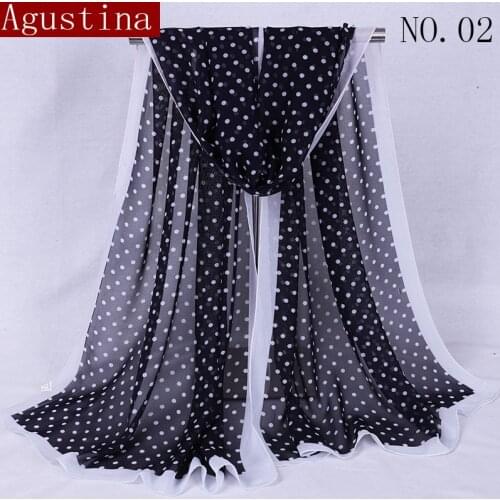 Long Scarf Women Chiffon Silk Scarfs Fashion polyester Scarves Print flowers Shawl Summer Shawls wrap And hijab dotlong wraps