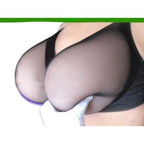 G Cup Silicone Breast Forms Artificial Silicone Fake Breast for Men Include Bra Breast Boobs Transvestism Crossdress As Woman