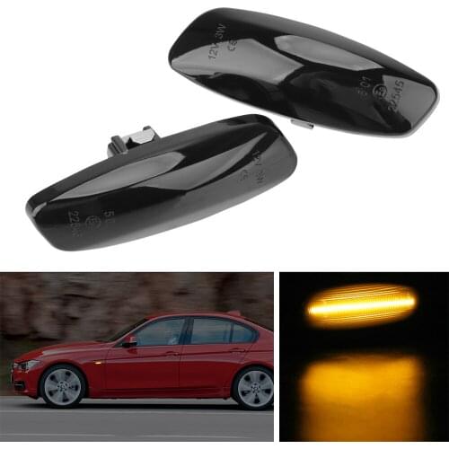 Turn Signal Indicator Light Dynamic LED Side Marker Light for Peugeot 207 308 3008 5008 RCZ Partner Sequential Signal Blinker