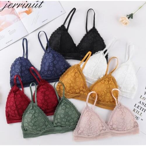 Jerrinut Sexy Lace Bras For Women Underwear Push Up Brassiere BH Push Up Bralette Lingerie For Female Seamless Bra Soutien Gorge