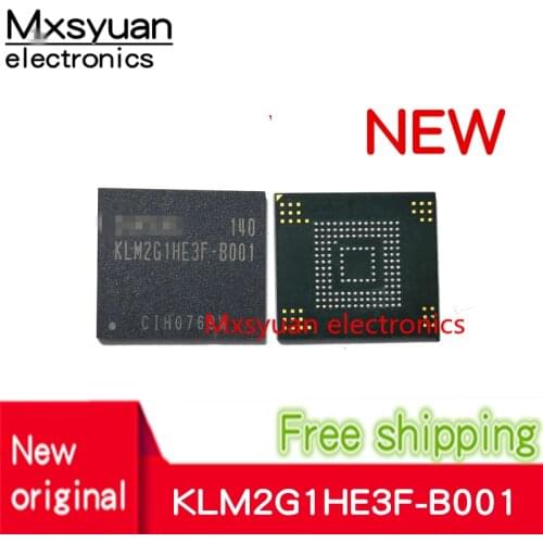 1PCS~10PCS/LOT KLM2G1HE3F-B001 KLM2G1HE3F B001 EMMC 2G BGA New original In stock