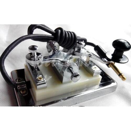 Short wave radio Morse Morse code CW secret room prop power generation Changshu K4 key K-4 hand key