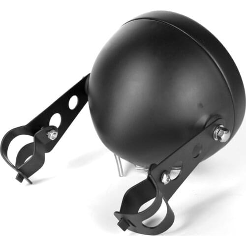 5.75 Inch 5 3/4" LED Head Light Outer Cover Housing 5 3/4" LED Headlight Bracket Black Moto for Bike Accessories