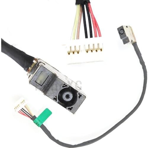 New DC Jack FOR HP 14-AB 15-AB 15T-AB 15-BS 15Z-AB 17-AB 17-AC 17-X 17-Y 250 G6 DC-in Cable 799749-F17 18.5CM