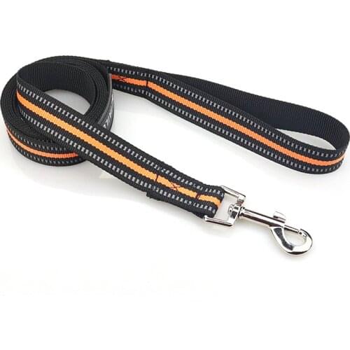 Durable Nylon Rainbow 2M Pet Dog Leash Walking Training Leash Cats Dogs Harness Collar Leashes Strap Belt Rope