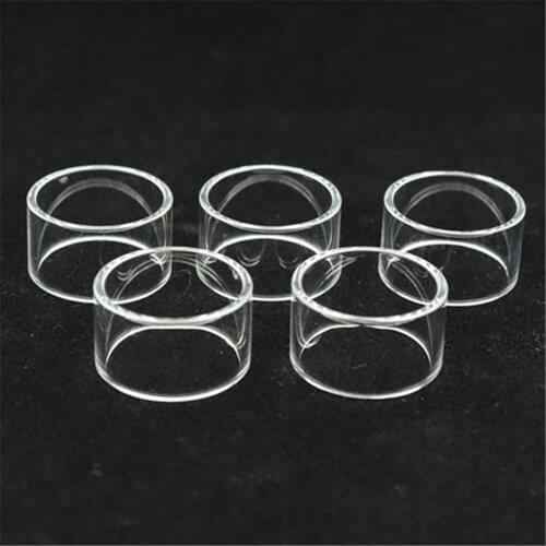 FATUBE 5pcs straight mini glass cups for Glaz V2 / Glaz mini / Aromamizer Ragnar V2 Lite v1.5 RTA / Titan RDTA GLASS TUBE