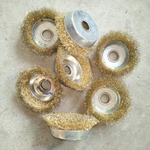 1pcs 25MM Steel Wire Wheel Brush Dremel Rotary Tool For Mini Drill Tools Polishing Accessories Stainless