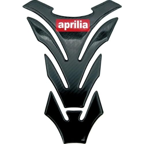 Universal Motorcycle 3D Carbon Fiber Fuel Tank Pad Cover Protector Decals Stickers For Aprilia Racing Tuono V4 RSV4 GPR150 RS125