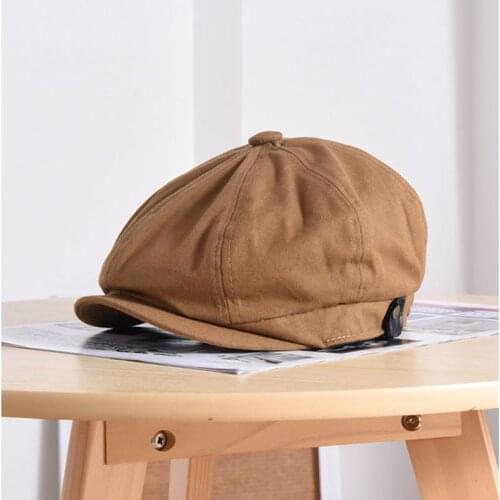 Spring Summer and Autumn Hat Cotton Octagonal Cap Lady Beret Man Plus Size Newsboy Hats 54-56cm 56-58cm 58-60cm 60-62cm