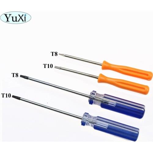 YuXi Torx T8 T10 Precision Magnetic Screwdriver Repair Tool For Xbox 360 for PS4 for PS3 Wireless Controller hand Tool