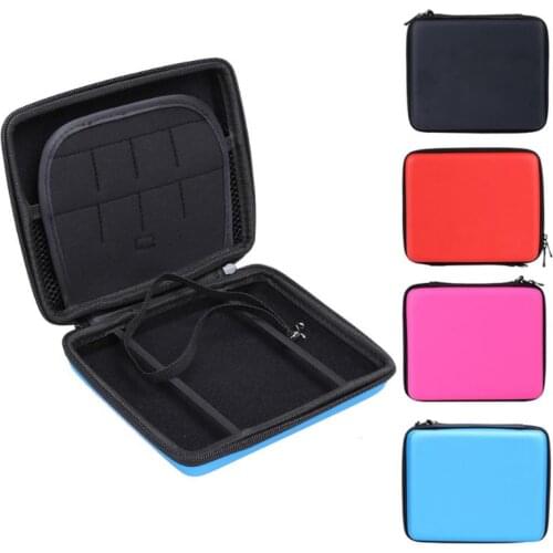 Hard EVA Storage Zip Case Protective Holder For Nintendo 2DS Game Cards Earphone Cables