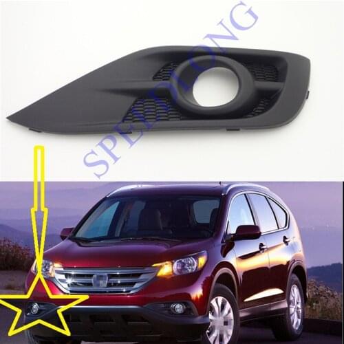 1 PC RH Right bumper fog lamp light cover bezel for HONDA CRV 2012-2014