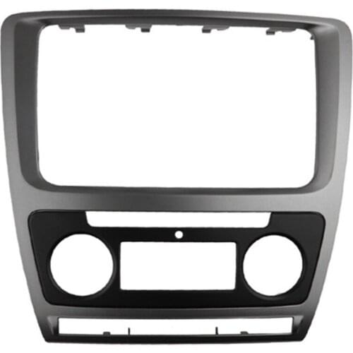2 Din Radio Fascia For Skoda Octavia Audio Stereo Panel Mounting Installation Dash Kit Trim Frame Adapter