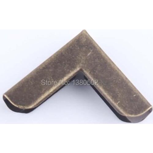 50pcs gold and bronze color Photo frame Corners Scrapbooking Albums Menus Corner Protectors 23*23*6mm