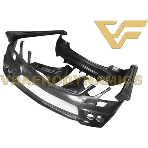 Suitable For 10-13 Benz W212 E200 E220 E250 E300 E350 E400 E500 VAD-W2 Full Wide Body Kit Front Rear Bumper Side Skirts Fenders
