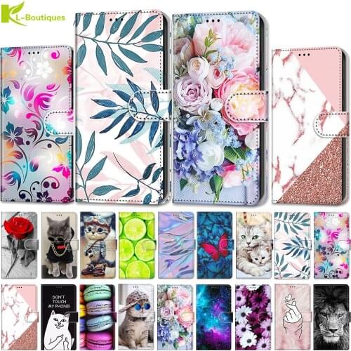 Huawei Honor 7A Case Honor 7A 7 A Cases DUA-L22 Coque Cartoon Animal Painted Leather Funda Honor7a 5.45" Russian Version Case
