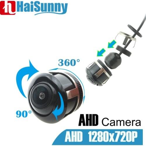 AHD 1280x720P Night Vision 360 ° For AHD Car DVD Monitor Car Rearview Camera Front Camera Front View Side Reverse Backup Camera