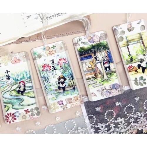 Solar Terms Panda Washi Tapes Bullet Journal Masking Tape Adhesive Tape DIY Scrapbooking Washi Stickers