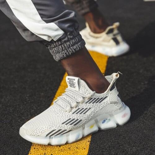 Sneakers Men Breathable Casual Male Footwear Light Big Size Tenis Masculino Adulto Support Running Sports