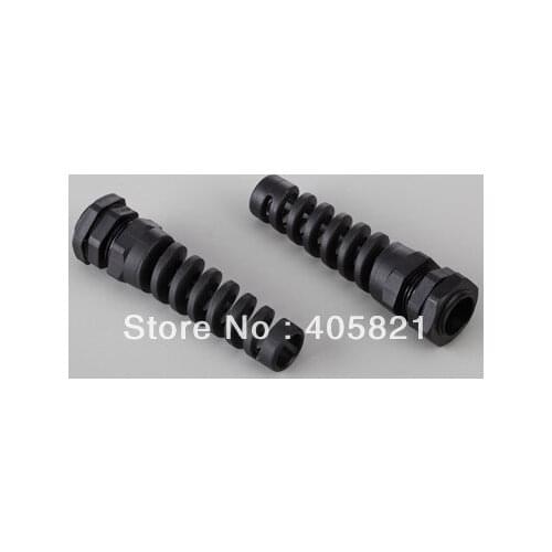 M20 nylon bending proof spiral cable gland For 6-12mm Cable Range