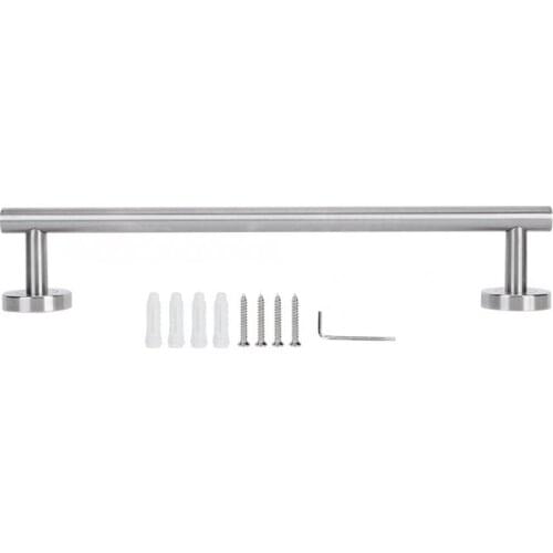 Bathroom Towel Bar Rail Towel Holder Wall Mount Towel Rack Stainless Steel