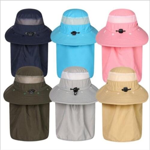 New High Quality Sun Protection Hat UV Protection Face Neck Sun Summer Work Casual Summer Comfortable Breathable Hats