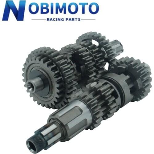New Dirt Bike CB250 Fifth Gear Main Counter Shaft Transmission Gear Box Fit For Loncin CB250 Electric Foot Start Engines 2ZB-115