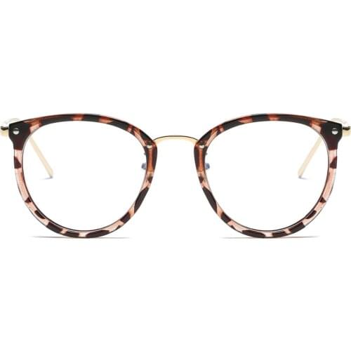 Eyeglasses Eyewear Frame Fashion Black Vintage Metal Optical Frame Reading Glasses Women Eyeglasses Frames New 2017 SojoS Oculos