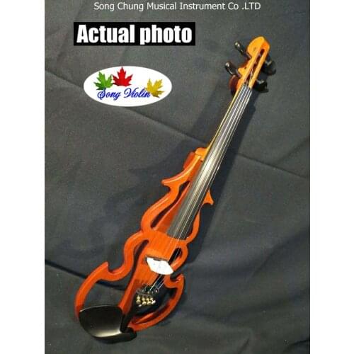 Excellent SONG Brand newly model 4/4 electric violin,solid wood #7581