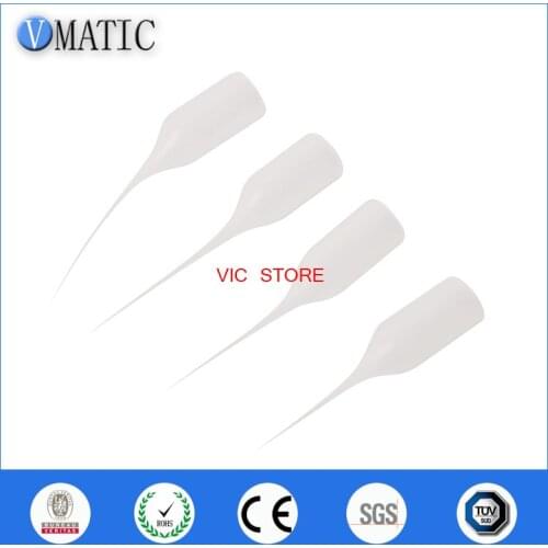 Free Shipping 100Pcs Superfine Hose Glue Dropper Dispensing Plastic Needle Tube