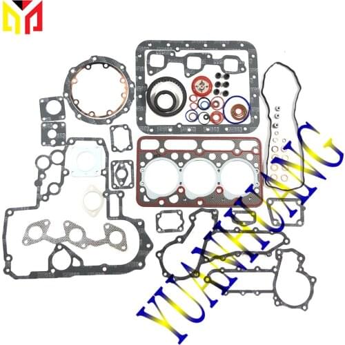 D1463 Engine Full Gasket Kit Overhual Set For KUBOTA Excavator Tractor Diesel Cylinder Head Valve Seal