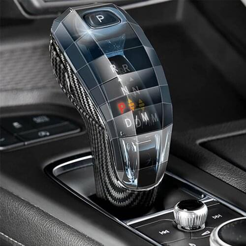 Car Carbon Color Shift Knob Head Handles LED Light Gear Lever For Lacrosse XT4 CT6 CT5 XT5 XT6
