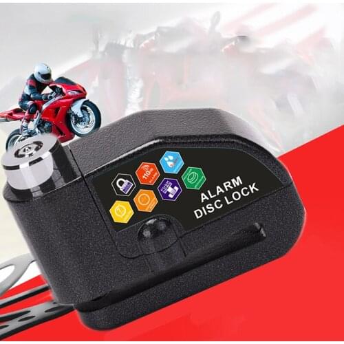 Anti-theft Waterproof Moto Bike Lock Cycling Security Lock Control Vibration Alarm 110db Bicycle Motorcycle Alarm bicycle lock
