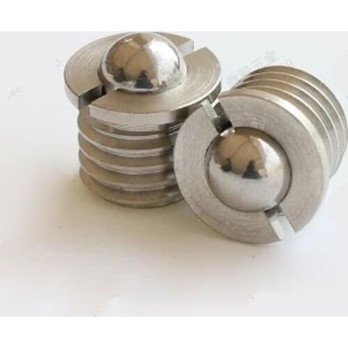 1PCS Flange Type spring Ball head Plunger Positioning beads Steel ball Set Wave beads Screw FBPJS