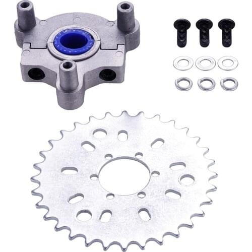 32T Sprocket Adapter Fit 1.5 inch 1 1/2 inch 415 Chain 49cc 50cc 66cc 80cc 2 Stroke Motorized Bike