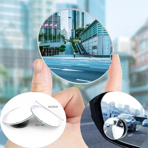 Car 360 Wide Angle Round Convex Mirror Car Vehicle Side Blindspot Blind Spot Mirror for Honda CRV Accord Odeysey Crosstour FIT J
